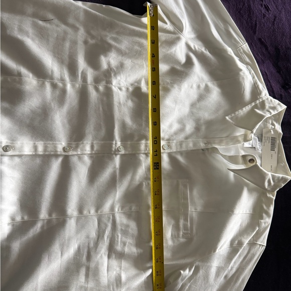 Chico's White Button-Down Blouse - Picture 5 of 6